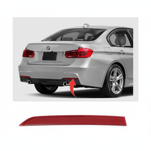 335i สะท้อนกันชนหลังด้านขวาสำหรับ328i แบบสปอร์ต3-F30 F31เมตรสีแดง OEM 63147847166 - Product Image 2