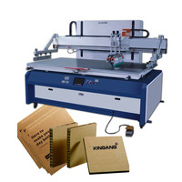 Máquina de serigrafía grande, impresora de serigrafía para señal de tráfico, etiqueta adhesiva, bandera PCB