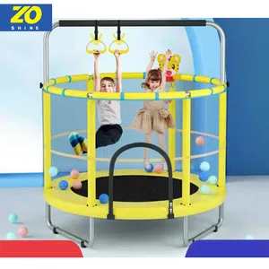 Zoshine Jumping Sport Bungee Trampoline High End Kids Trampoline With Basketball Hoop For Sale