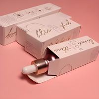 Emballages personnalisés pour soins de la peau, boîtes en carton gaufré de luxe avec logo pour boîtes cosmétiques