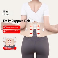 Ceinture de soutien lombaire quotidienne en Spandex avec boucle coulissante pour soulager les douleurs lombaires, pour hommes et femmes, idéale pour le travail à domicile ou au bureau