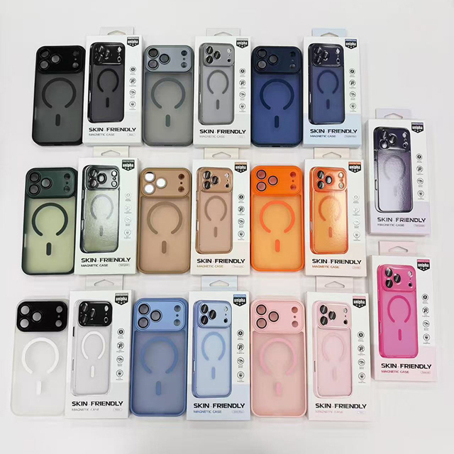 OEM Wholesale for iphone 18 17 16 15 Pro Max Phone Case Magnetic Shockproof Matte Protective Cover Phone Accessories OEM