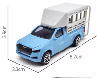 Modèle de voiture miniature en alliage Majorette Thai Isuzu Pickup D-Max édition limitée à l'échelle 1:64