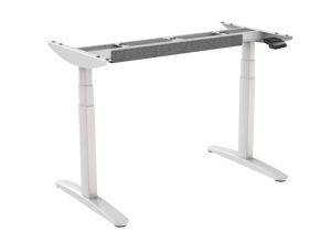 Loctek Heavy Duty 125KG Carga Premium Eléctrico Altura ajustable Marco de escritorio Motor Dual 3 etapas Sit Stand Escritorio Oficina ergonómica - Product Image 4