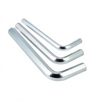 Clé hexagonale métrique 45 #   Acier au carbone bleu, zingué blanc, à double extrémité, design DIN 911, pour réparation industrielle
