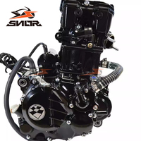Moteur complet SNOR Zongshen NB300CC, monocylindre, 4 temps, refroidissement par eau, arbre à cames en biais vers le haut