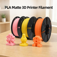 Filamen PLA Matte Baru 1.75mm 1KG Harga Filamen PLA Matte Berbagai Warna Untuk Printer Filamen 3D FDM