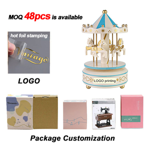 Boîte à musique <span class=keywords><strong>de</strong></span> Noël en forme <span class=keywords><strong>de</strong></span> carrousel - Caja Musical Merry Go Craft Cadeau d'anniversaire Vente en gros pour <span class=keywords><strong>la</strong></span> <span class=keywords><strong>vie</strong></span> - Product Image 6