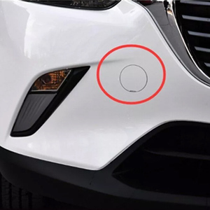 Cubierta de Gancho de Remolque para Parachoques Delantero Mazda <span class=keywords><strong>CX3</strong></span> 2014-2021, Reemplazo de Tapa de Ojo de Remolque OEM D10J-50-A12A D10J-50-A11A DK8A-50A12 DK8A-50A11 - Product Image 4
