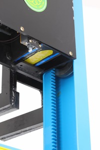 अनुकूलित 1000 किलोग्राम 1.1 मीटर से 1.6 मीटर उठाने की ऊंचाई स्व-लोडिंग इलेक्ट्रिक स्टेकर फोर्कलिफ्ट - Product Image 5