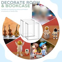 Boîte de présentation pour figurines, personnalisée et écologique, avec couvercle magnétique, fermeture ETB, étui de protection en acrylique