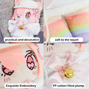 Muñeca de Peluche Personalizada de Algodón con Diseño de Dibujos Animados Kawaii, Figura de Princesa de 20 cm, Estilo Chibi, para Disfrazarse en Cumpleaños - Product Image 5