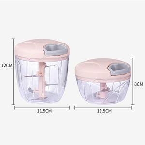 Hướng dẫn sử dụng rau smasher trái cây Chopper Ớt Đỏ Máy xay tay Nhà Bếp Máy nghiền tỏi Mincer thịt Slicer hành tây MASHER - Product Image 4