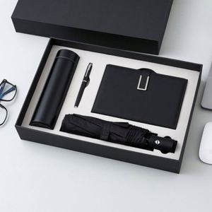 Business Gift Box Set PU Notebook Business Metal <b>Pen</b> Insulated Cup Umbrella High Quality Enterprise Customization LOGO - Product Image 6