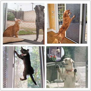 Filet de protection professionnel anti-griffures pour animaux de compagnie (chats et chiens) en maille plastique de 360g pour fenêtre et <span class=keywords><strong>porte</strong></span> de balcon - Product Image 4