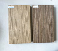 Terrasse de jardin en WPC couleur teck en vente chaude / Terrasse en composite bois-plastique