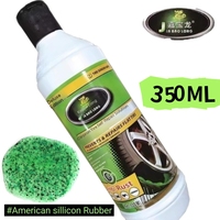 Produit phare Jiaballong 350ML Liquide d'étanchéité pour pneus tubeless en caoutchouc naturel vert pour réparation de pneus de moto, anti-crevaison