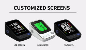 Moniteur de pression artérielle-mesure automatique numérique moniteur de pression artérielle avec détection du pouls de la fréquence cardiaque - Product Image 4