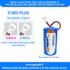 Ramway แบตเตอรี่ลิเธียม CR26500 3V C ขนาด6000mAh แบบไม่สามารถชาร์จไฟได้สำหรับอุปกรณ์ทางการแพทย์ <span class=keywords><strong>IOT</strong></span> meters - Product Image 4