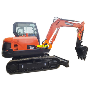 Excavadora usada DOOSAN DX60 de 6 toneladas en buen estado con precio de fábrica en venta - Product Image 1