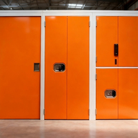 Système de stockage en acier moderne, design chinois, excellent état, vente privée pour hôtel, immeuble de bureaux, prix abordable
