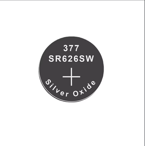 แบตเตอรี่นาฬิกาซิลเวอร์ออกไซด์ลิเธียม SR626SW <span class=keywords><strong>377</strong></span> 1.55V สำหรับเครื่องใช้ไฟฟ้าภายในบ้านและเครื่องมือไฟฟ้า - Product Image 1
