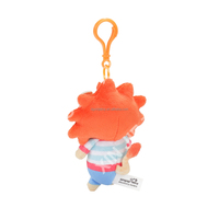 Porte-clés en peluche lion rembourré de coton PP, personnalisable, mini porte-clés lion mignon avec OEM ODM