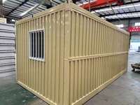 Maison préfabriquée pliable portable imperméable, empilable, isolée, insonorisée, mobile, préfabriquée