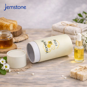 Boîte d'emballage en tube de papier kraft recyclable sur mesure pour bonbons, gommes, poudre de protéines - Product Image 3