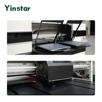 2025 Yinstar DTG 4 têtes A3 numérique Direct vêtement imprimante Machine multifonctionnelle jet d'encre Impression directe vêtement imprimante