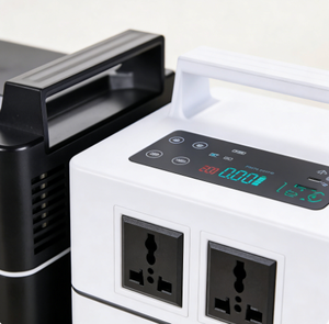 Estación de Energía Portátil Segura con Carga Solar, Generador de Onda Sinusoidal Pura de 300W con Batería de Iones de Litio y Tipo C para Hogar, Exteriores y Coche - Product Image 2