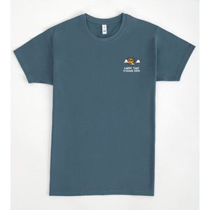 เสื้อยืดคาร์เป ดีเอ็มสีน้ำเงิน แขนสั้น เสื้อผ้าส่งเสริมการขาย - Product Image 1