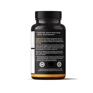 Siyah + kırmızı + sarı perulu takviyesi içeren OEM organik Maca kök tozu Hihg dozaj kapsülleri - Product Image 3