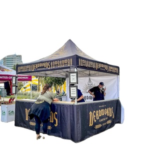 Outdoor <strong>Waterproof</strong> Eco-Friendly Trade Show Tents Durable Portable <strong>Canopy</strong> Printed Patterns Double Layer Oxford 3x4.5m - Product Image 6