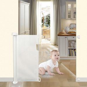 Barrera de Seguridad Ajustable para Escaleras, de Malla, para Cocina, para Mascotas y Bebés, Fabricada en Fábrica - Product Image 2