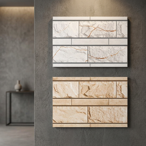 Azulejos de Pared de Cerámica con Acabado Brillante 3D Vistaar de 300x450 mm, Diseño Japonés, Aspecto de Ladrillo de Piedra, Resistentes al Desgaste, Antideslizantes, para Uso en Interiores - Product Image 5