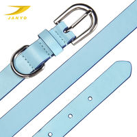 Collier pour chien en cuir véritable bicolore à bord contrastant, avec boucle ardillon argentée élégante, réglable et personnalisable – Meilleure vente
