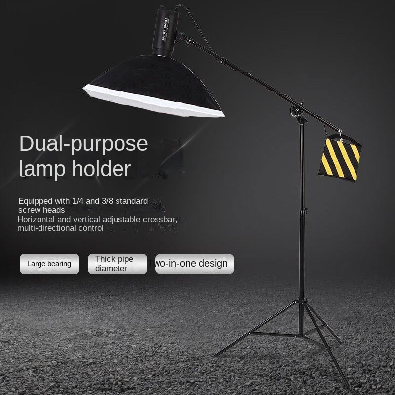All-Metal for Compatible Ceiling Lamp Rack Cross-Bar Bracket Stupid Bird Photography Studio Camera Accessories