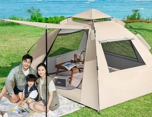Tent Outdoor Camping Tent Family Picnic Travel <b>Sunscreen</b> Folding Sunshade Portable Fully Automatic Rainproof - Product Image 5