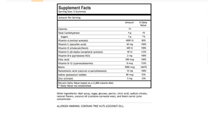 Gomitas para crecimiento de la barba para hombre, productos para crecimiento de la barba, suplemento para crecimiento de la barba - Product Image 5