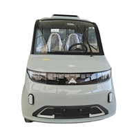 Voiture électrique à batterie au lithium tendance, 45 km/h, 4 places, conduite à gauche, mini SUV électrique pour adultes, 2024, autonomie de 70-90 km
