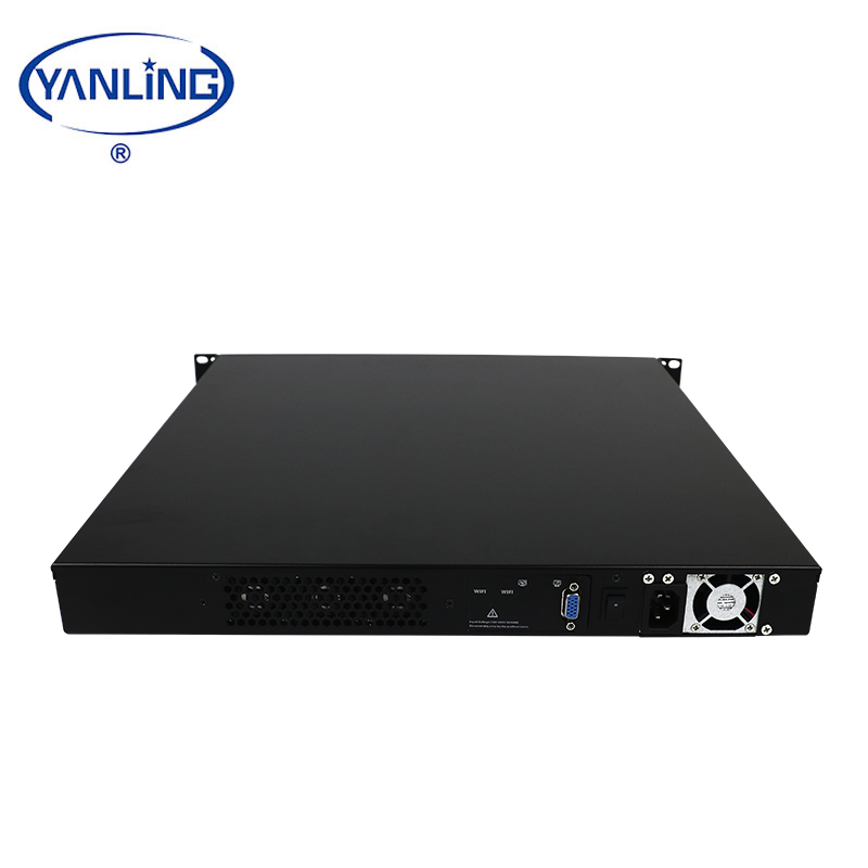 1U стойки Мини ПК сервер i5 6500 процессор 8 Intel i211-AT Lan pfsense брандмауэр маршрутизатор Поддержка 4 SFP порты и разъёмы