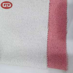 Venta al por mayor a granel tela de poliéster orgánico algodón Terry terciopelo toalla tela Pastel francés Terry - Product Image 6