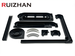 <span class=keywords><strong>Puerta</strong></span> Enrollable Multifuncional de Plástico ABS Colorida para Oficina, Muebles de Oficina, Tamaño Personalizado, Fácil Instalación, Láminas de PVC Duraderas - Product Image 4