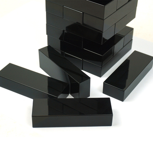 Tùy chỉnh màu đen Acrylic xếp chồng khối lộn xộn lật đổ nhào lộn Tháp trò chơi thiết lập xếp chồng trò chơi hội đồng quản trị khối xây dựng - Product Image 6