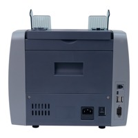 Compteur de billets double CIS 07P avec plus de 140 devises, une seule machine compte toutes les devises pour les bureaux de change, les banques et les magasins de détail