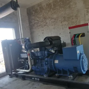 100kw 200kw 300kw 400kw Dieselgeneratoren Set Zeewatergekoelde Genset Driefasige Draagbare Open-Type Diesel Elektrische Generator