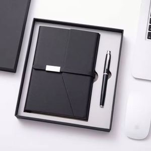 Agenda Diary Business Luxury Gift <b>Set</b> Leather Promotional <b>Notebook</b> Planner Merchandising High Quantity Available - Product Image 1