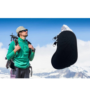 Custom Neoprene Asthma Inhaler <strong>Holder</strong>, Protective Portable Travel <strong>Handy</strong> Holster, Lightweight Carrying Case with Carabiner Clip - Product Image 2