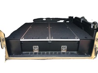 Système de rangement coulissant pour coffre de SUV 4x4 tout-terrain avec glissière pour réfrigérateur pour 4Runner SR5 Prado LC76/LC95/LC120/LC150